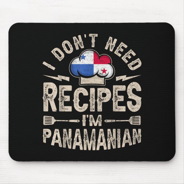 Tapis De Souris Panama Flag Proud Panamanians Men &amp; Women  (Devant)