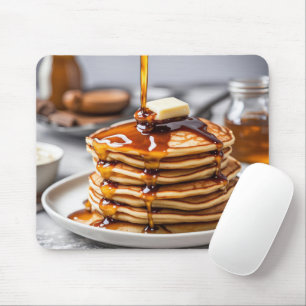 Tapis De Souris Pancake Stack Avec Sirop À Déchirer