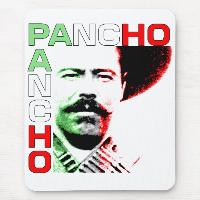 Tapis De Souris Pancho Villa Mousepad (Devant)