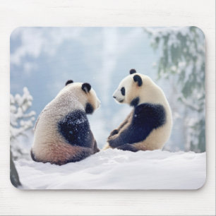 Tapis De Souris Panda Animal Wild Beauté Liberté Nature sauvage