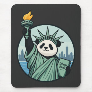 Tapis De Souris Panda de la Liberté