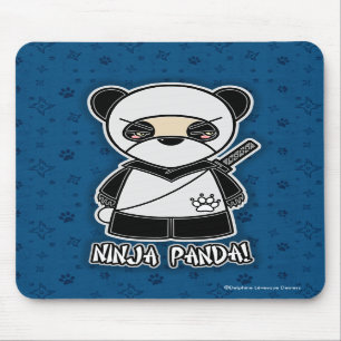 Tapis De Souris Panda de Ninja ! Mousepad