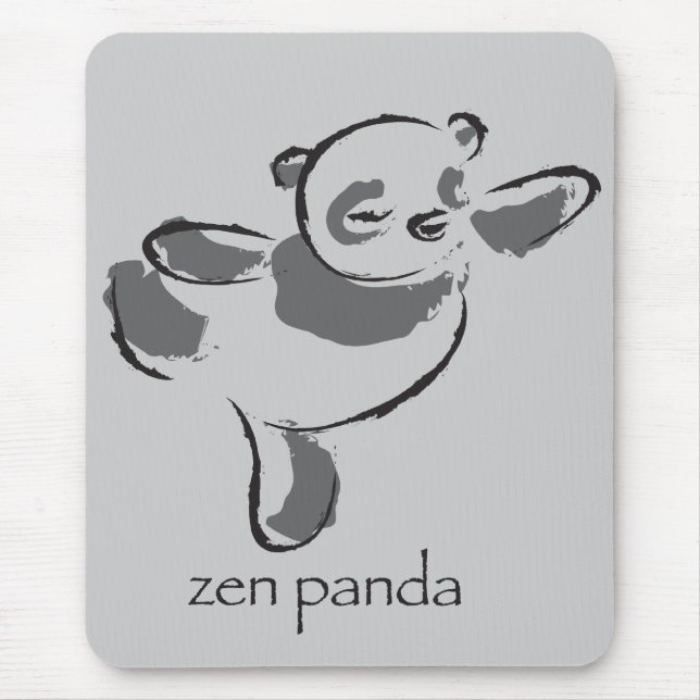 Tapis De Souris Panda de zen (Devant)