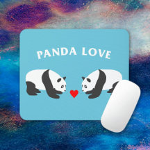 Panda Love (Bleu)