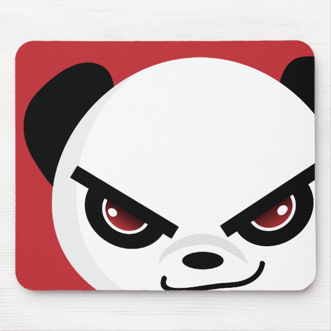 Tapis De Souris Panda mauvais Mousepad (Devant)