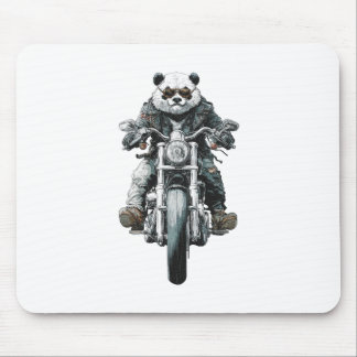 Tapis De Souris Panda motard