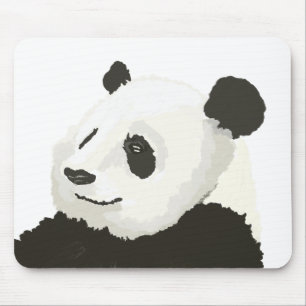 Tapis de souris Panda peint