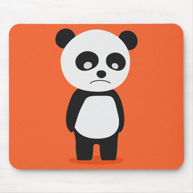 Tapis De Souris Panda triste (Devant)