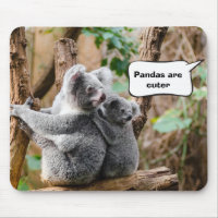 Pandas ou koala - qui sont plus mignons ?