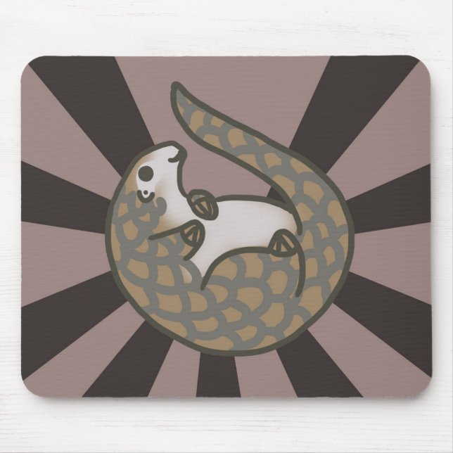 Tapis De Souris Pangolins Mousepad du ❤ I (Devant)