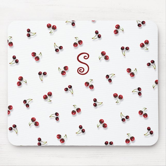 Tapis De Souris Panier à souris Cerises (Devant)