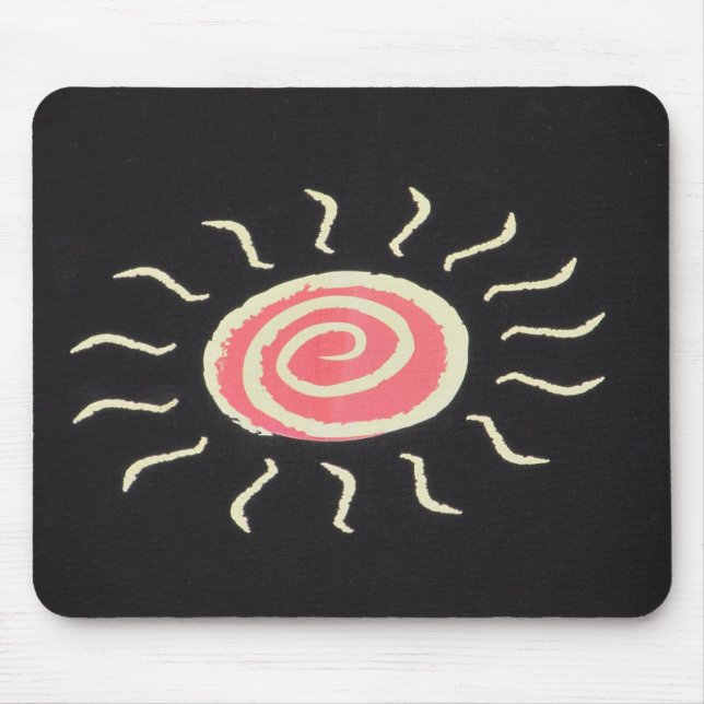 Tapis De Souris Panier de la souris Sun (Devant)