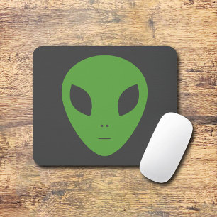 Tapis De Souris Panier de souris Alien vert