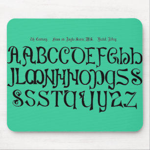Tapis De Souris Panier de souris Alphabet