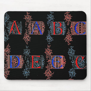 Tapis De Souris Panier de souris Alphabet