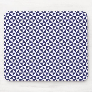 Tapis De Souris Panier de souris bleu japonais