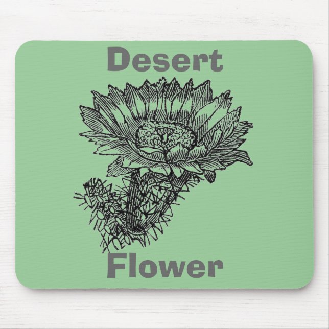 Tapis De Souris Panier de souris Cactus (Devant)