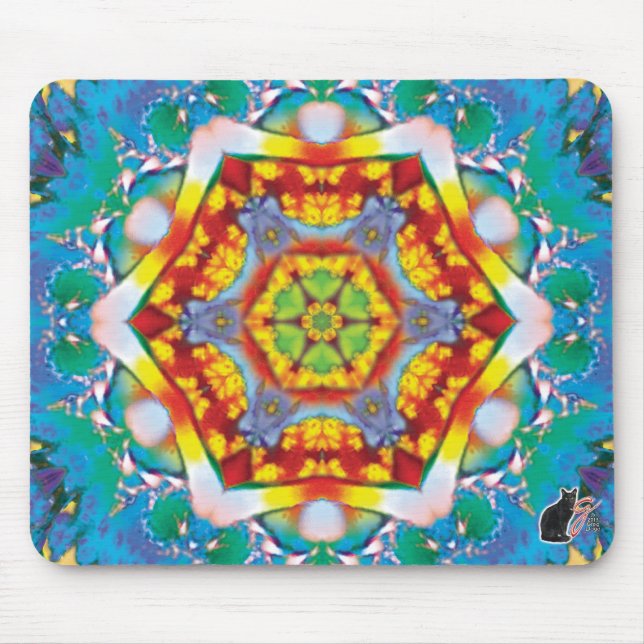 Tapis De Souris Panier de souris Centris Kaleidoscope (Devant)