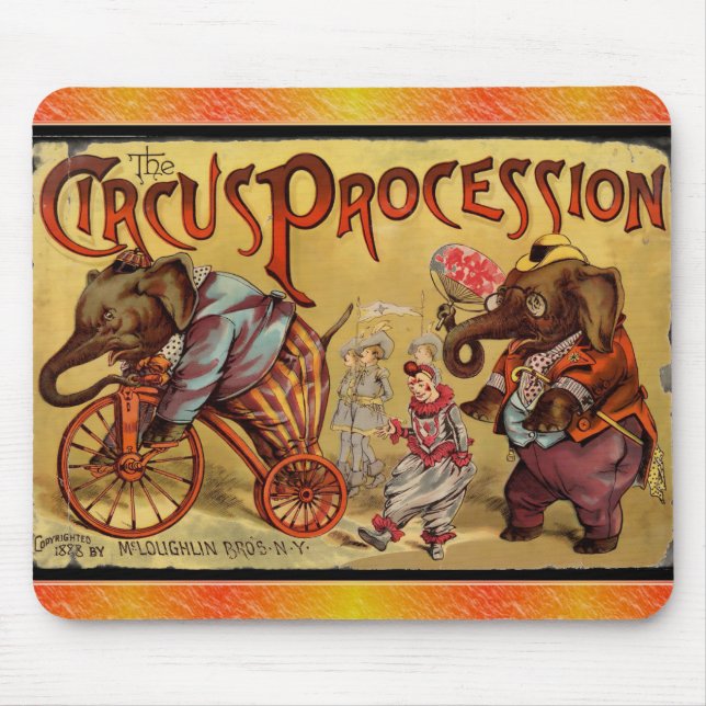 Tapis De Souris Panier de souris cirque (Devant)