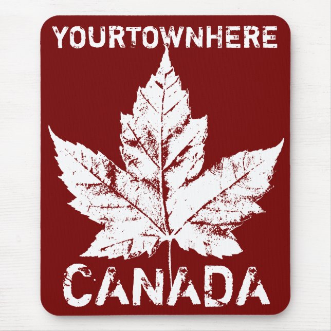 Tapis De Souris Panier de souris cool Canada personnalisable Canad (Devant)