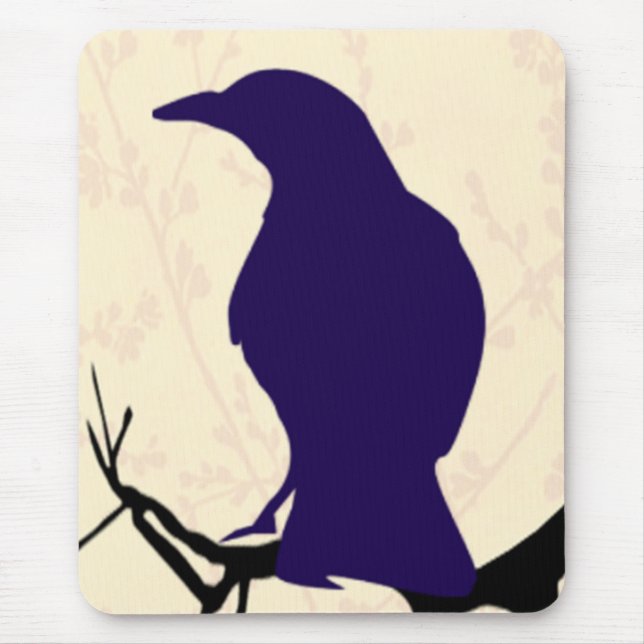 Tapis De Souris Panier de souris de corneille (Devant)