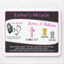 Panier de souris d'ordinateur Miracle d'Esther