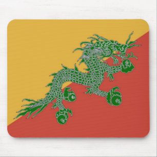 Tapis De Souris Panier de souris Dragon Vert