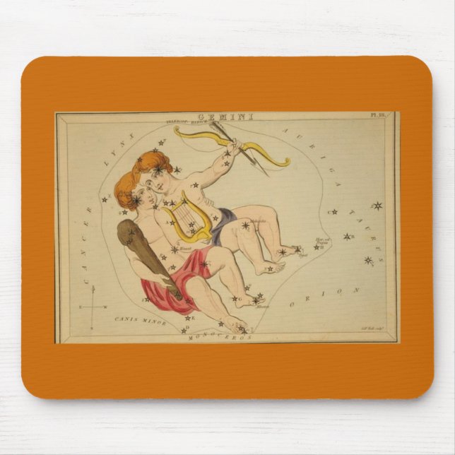 Tapis De Souris Panier de souris Gemini (Devant)