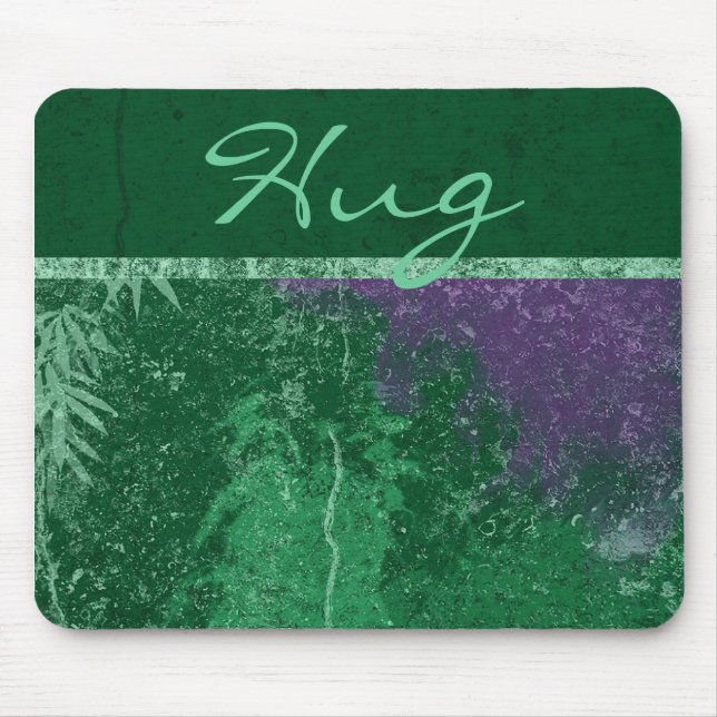 Tapis De Souris Panier de souris "Hug" vert toxique Avatar (Devant)