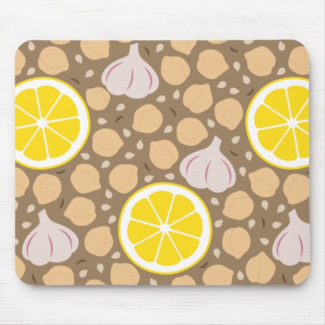 Tapis De Souris Panier de souris Hummus (Devant)