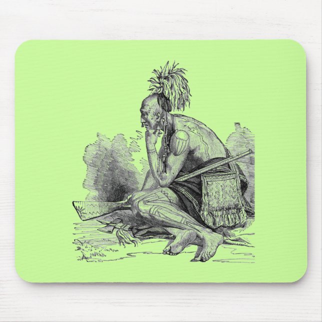 Tapis De Souris Panier de souris indien (Devant)