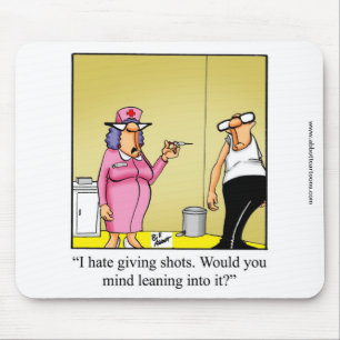 Tapis De Souris Panier de souris infirmière/Humour Médicale "Spect