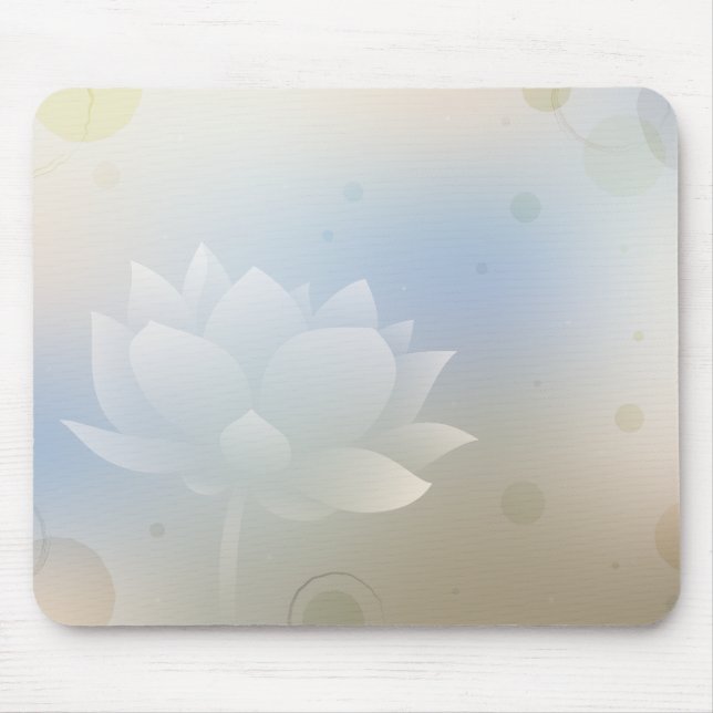 Tapis De Souris Panier de souris Lotus Bloom (Devant)