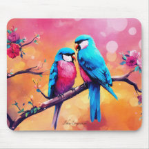 Panier de souris Lovebirds doux
