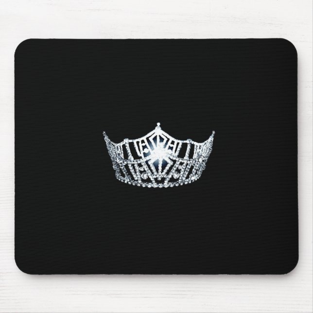 Tapis De Souris Panier de souris Miss America Crown (Devant)