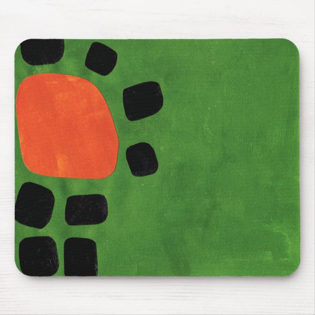 Tapis De Souris Panier de souris Mola verte (Devant)