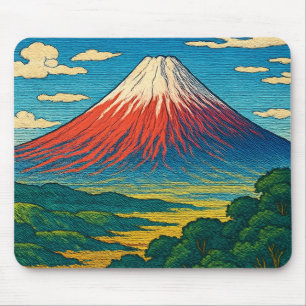 Tapis De Souris Panier de souris Mont Fuji