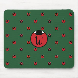 Tapis De Souris Panier de souris Pois Ladybug