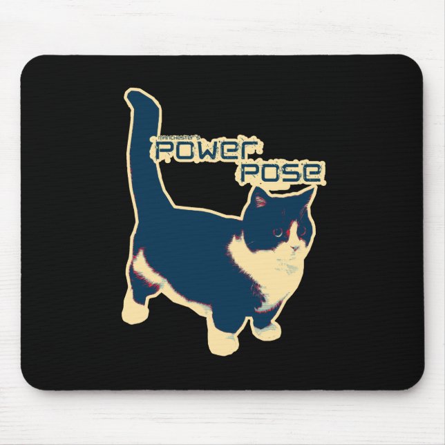 Tapis De Souris Panier de souris PowerPose de Manchester (Devant)