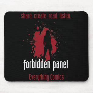 Tapis De Souris Panneau interdit Mousepad