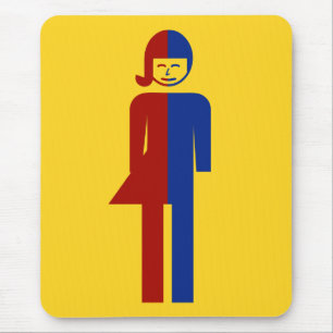 Tapis De Souris Panneau thaïlandais ⚠ toilettes Ladyboy ⚠