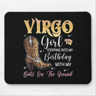 Tapis De Souris Panneau Virgo Zodiac Entrant Dans Mon Anniversaire
