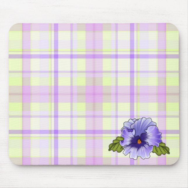 Tapis De Souris Pansement Sur Plaid (Devant)