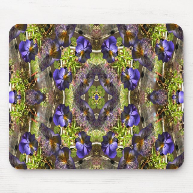 Tapis De Souris Pansy est sur un plateau... (Devant)