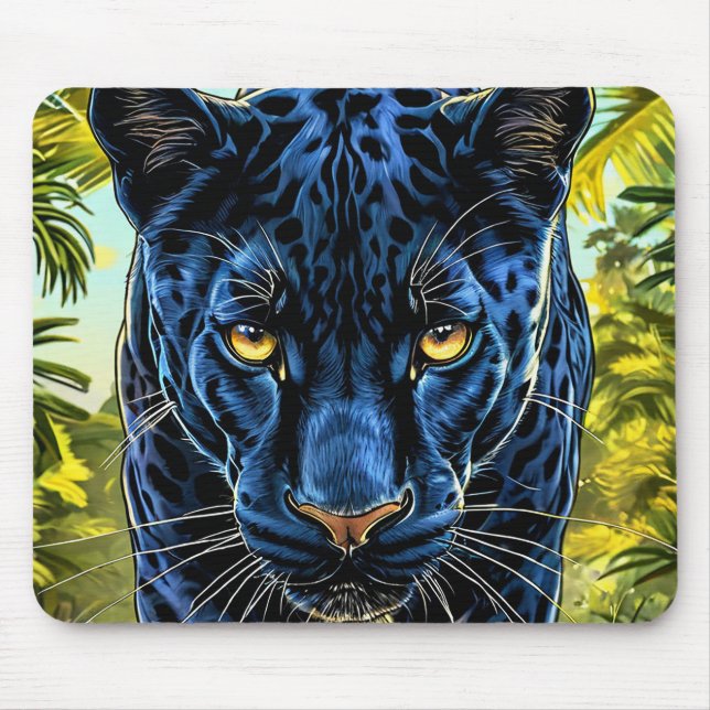 Tapis De Souris Panthère noire (Devant)