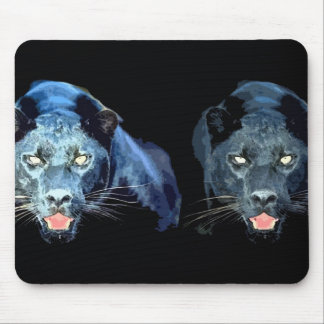 Tapis De Souris Panthère noire Jaguar