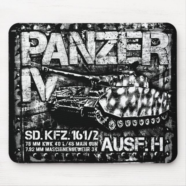 Tapis De Souris Panzer IV (Devant)