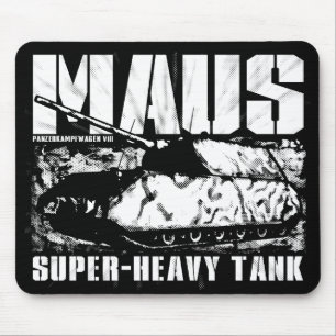 Tapis De Souris Panzer VIII Maus Mousepad