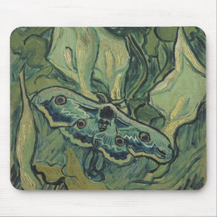 Tapis De Souris Paon (Empereur) vert par Vincent van Gogh