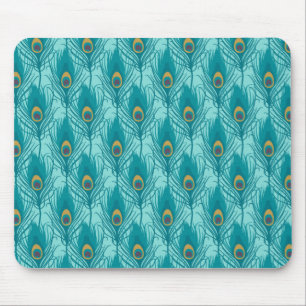 Tapis De Souris Paon Mousepad